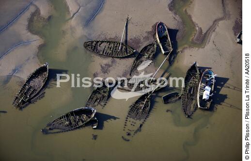 Wrecks. - © Philip Plisson / Plisson La Trinité / AA20518 - Photo Galleries - Ponton