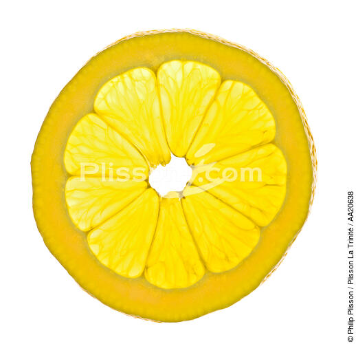 Agrume 1 - © Philip Plisson / Plisson La Trinité / AA20638 - Nos reportages photos - Citron jaune