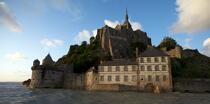 Le Mont-Saint-Michel. © Philip Plisson / Plisson La Trinité / AA20900 - Nos reportages photos - Mont-Saint-Michel
