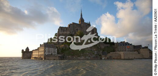 Le Mont-Saint-Michel. - © Philip Plisson / Plisson La Trinité / AA20901 - Nos reportages photos - Mont-Saint-Michel