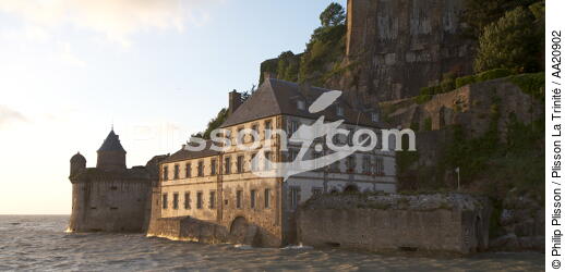 Le Mont-Saint-Michel. - © Philip Plisson / Plisson La Trinité / AA20902 - Nos reportages photos - Mont-Saint-Michel