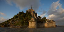 Le Mont-Saint-Michel. © Philip Plisson / Plisson La Trinité / AA20903 - Nos reportages photos - Mont-Saint-Michel [Baie du]