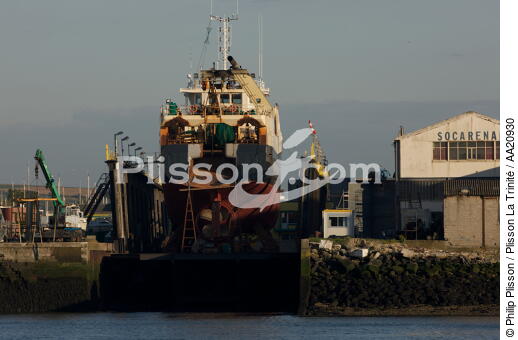 Boulogne. - © Philip Plisson / Plisson La Trinité / AA20930 - Nos reportages photos - Chantier Naval