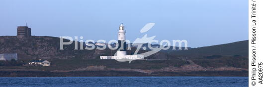 Alderney. - © Philip Plisson / Plisson La Trinité / AA20975 - Photo Galleries - Great Britain Lighthouses