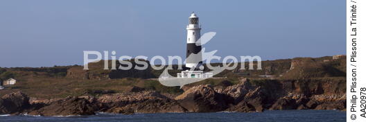 Alderney. - © Philip Plisson / Plisson La Trinité / AA20978 - Photo Galleries - Great Britain Lighthouses