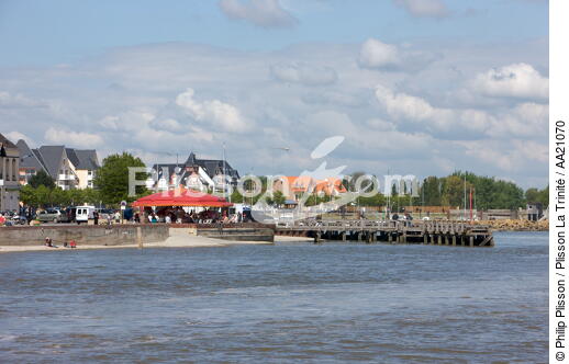 Le Crotoy. - © Philip Plisson / Plisson La Trinité / AA21070 - Nos reportages photos - De Dunkerque à la Baie de Somme