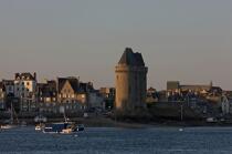La Tour Solidor à Saint-Malo. © Philip Plisson / Plisson La Trinité / AA21494 - Nos reportages photos - Ille-et-Vilaine
