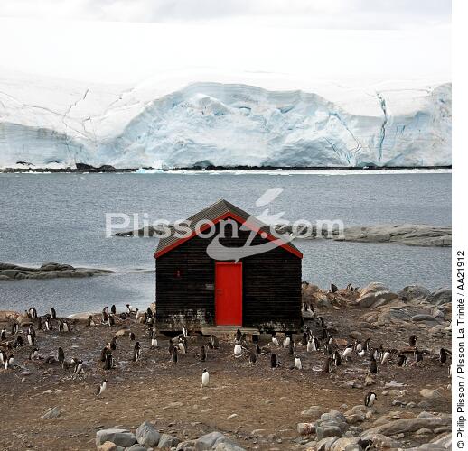 Port Lockroy en Antarctique. - © Philip Plisson / Plisson La Trinité / AA21912 - Nos reportages photos - Site (Antarctique)