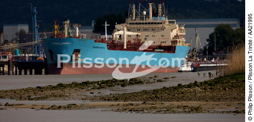 The refinery in Port-Jérôme. - © Philip Plisson / Plisson La Trinité / AA21995 - Photo Galleries - Tanker carrying chemicals