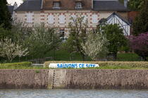 Bord de Seine. © Philip Plisson / Plisson La Trinité / AA22054 - Nos reportages photos - Du Tréport à l'estuaire de la Seine