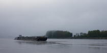 Mist on the River Seine. © Philip Plisson / Plisson La Trinité / AA22083 - Photo Galleries - Barge