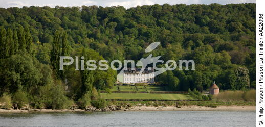Yville-sur-Seine - © Philip Plisson / Plisson La Trinité / AA22096 - Nos reportages photos - Château