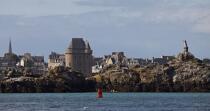 Saint-Malo. © Philip Plisson / Plisson La Trinité / AA22351 - Nos reportages photos - Saint-Malo