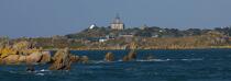 Le phare de Chausey. © Philip Plisson / Plisson La Trinité / AA22409 - Nos reportages photos - Manche [La]