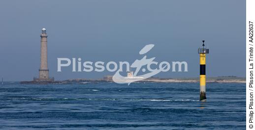 Le phare de Gatteville. - © Philip Plisson / Plisson La Trinité / AA22637 - Nos reportages photos - Manche [La]