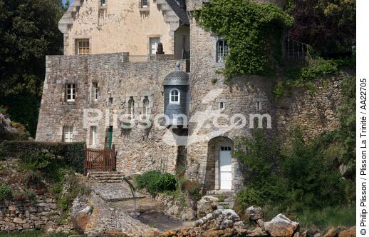Castle Péhou to Plouër-sur-Rance - © Philip Plisson / Plisson La Trinité / AA22705 - Photo Galleries - Plouër-sur-Rance