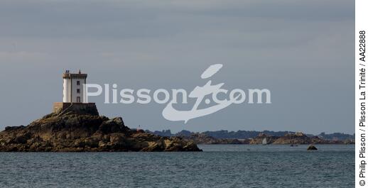 Lost-Pic lighthouse. - © Philip Plisson / Plisson La Trinité / AA22888 - Photo Galleries - From Paimpol to Sept-Iles