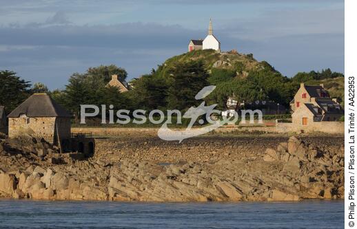 Island Brehat. - © Philip Plisson / Plisson La Trinité / AA22953 - Photo Galleries - Chapel
