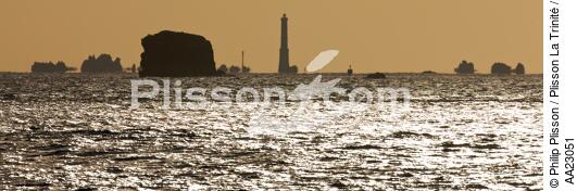 Le phare des Héaux de Bréhat. - © Philip Plisson / Plisson La Trinité / AA23051 - Nos reportages photos - Phare [22]
