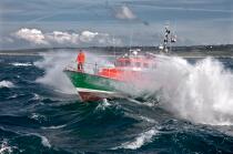 Canot de sauvetage - SNSM © Philip Plisson / Plisson La Trinité / AA23114 - Nos reportages photos - Sauvetage en mer