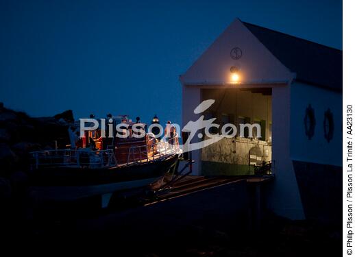 Canot de sauvetage de l'île de Batz. - © Philip Plisson / Plisson La Trinité / AA23130 - Nos reportages photos - Sauveteur en mer