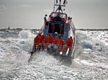 Canot de sauvetage - SNSM © Philip Plisson / Plisson La Trinité / AA23137 - Nos reportages photos - Sauvetage en mer