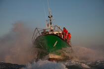Canot de sauvetage - SNSM © Philip Plisson / Plisson La Trinité / AA23166 - Nos reportages photos - Mer