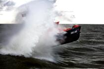 Canot de sauvetage - SNSM © Philip Plisson / Plisson La Trinité / AA23168 - Nos reportages photos - Sauvetage en mer