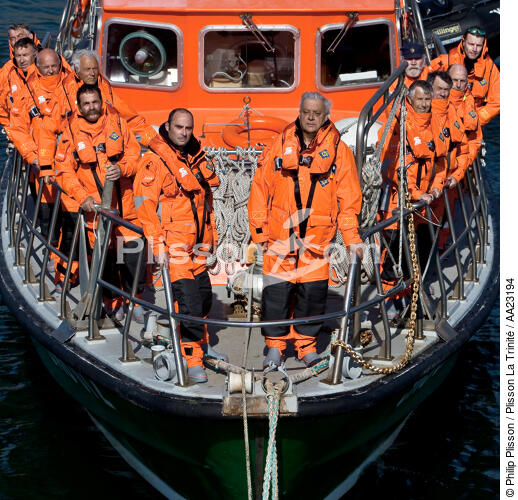 Canot SNSM de St Malo - © Philip Plisson / Plisson La Trinité / AA23194 - Nos reportages photos - Sauvetage en mer