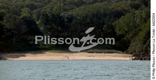 Locquemeau dans la baie de Lannion. - © Philip Plisson / Plisson La Trinité / AA23304 - Nos reportages photos - Côtes d'Armor