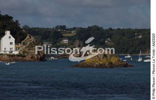 Loguivy de la mer à l'entrée du Trieux - © Philip Plisson / Plisson La Trinité / AA23320 - Nos reportages photos - Côtes d'Armor