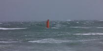 Coup de vent sur Port-Maria à Quiberon © Philip Plisson / Plisson La Trinité / AA23446 - Nos reportages photos - Gros temps