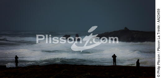 Coup de vent sur la presqu'île de Quiberon - © Philip Plisson / Plisson La Trinité / AA23459 - Nos reportages photos - Gros temps