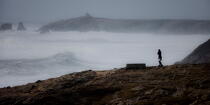 Coup de vent sur la presqu'île de Quiberon © Philip Plisson / Plisson La Trinité / AA23461 - Nos reportages photos - Tempêtes