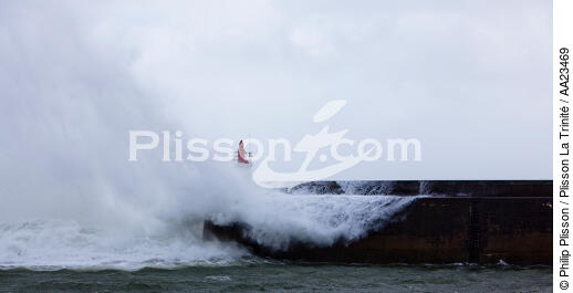 Coup de vent sur Quiberon - © Philip Plisson / Plisson La Trinité / AA23469 - Nos reportages photos - Môle