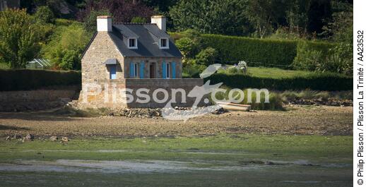 On the Jaudy river. - © Philip Plisson / Plisson La Trinité / AA23532 - Photo Galleries - From Paimpol to Sept-Iles