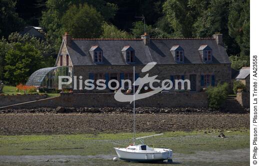 Sur la rivière du Jaudy. - © Philip Plisson / Plisson La Trinité / AA23558 - Nos reportages photos - Côtes d'Armor