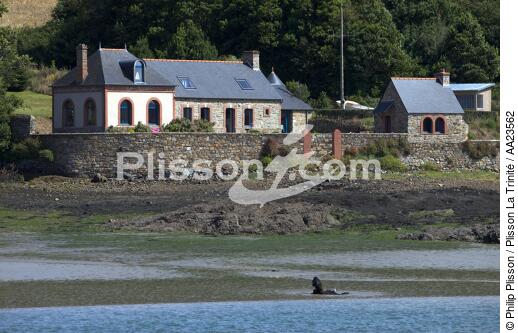 On the Jaudy river. - © Philip Plisson / Plisson La Trinité / AA23562 - Photo Galleries - From Paimpol to Sept-Iles