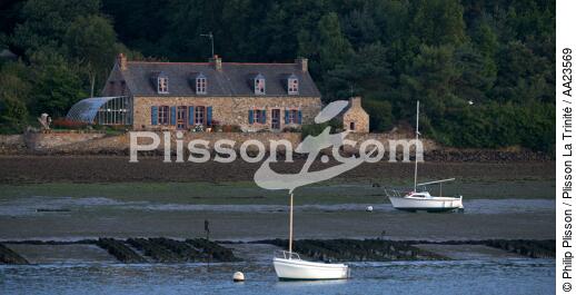 On the Jaudy river. - © Philip Plisson / Plisson La Trinité / AA23569 - Photo Galleries - From Paimpol to Sept-Iles