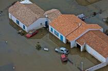 La Faute sur mer © Philip Plisson / Plisson La Trinité / AA23805 - Nos reportages photos - Innondation