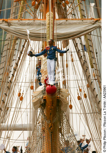 L'Armada de Rouen 2003 - © Philip Plisson / Plisson La Trinité / AA23961 - Nos reportages photos - Dewaruci
