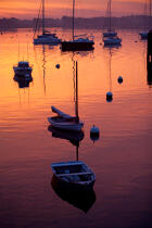 In the port of La Trinité sur mer. © Philip Plisson / Plisson La Trinité / AA23977 - Photo Galleries - Sunrise