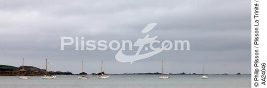 Bay of Morlaix. - © Philip Plisson / Plisson La Trinité / AA24046 - Photo Galleries - Mooring