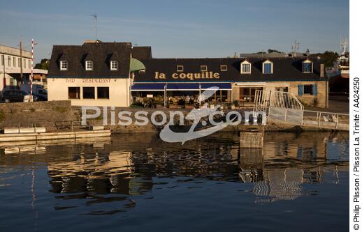 La Coquille Restaurant in Concarneau. - © Philip Plisson / Plisson La Trinité / AA24250 - Photo Galleries - Restaurant
