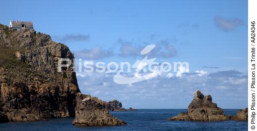 Bac'Haol Cape on Ouessant island - © Philip Plisson / Plisson La Trinité / AA24346 - Photo Galleries - Ouessant