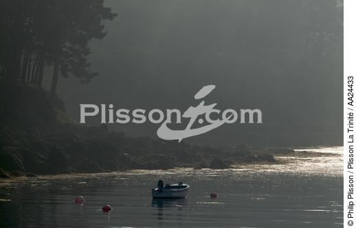 L'Aber Wrac'h. - © Philip Plisson / Plisson La Trinité / AA24433 - Nos reportages photos - Barque