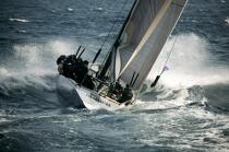 The 12 meters JI Challenge 12. © Philip Plisson / Plisson La Trinité / AA24540 - Photo Galleries - Classic Yachting
