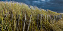 Les dunes d'Erdeven. © Philip Plisson / Plisson La Trinité / AA24588 - Nos reportages photos - Ciel