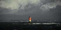 Le phare des Pierres Noires. © Philip Plisson / Plisson La Trinité / AA24598 - Nos reportages photos - Phare [29]