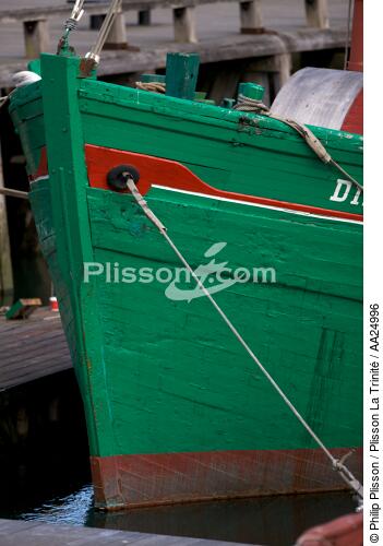 Port-Rhu à Douarnenez. - © Philip Plisson / Plisson La Trinité / AA24996 - Nos reportages photos - Elément d'un bateau